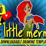 How To Draw The Little Mermaid Ariel